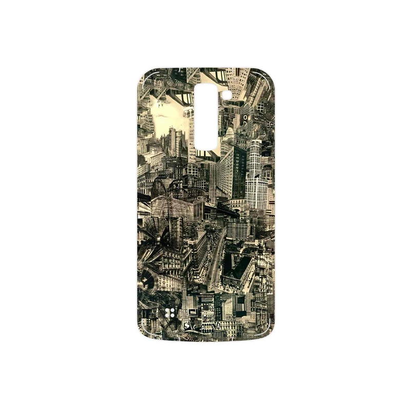 برچسب پوششی ماهوت مدل Collage of Skyscraper مناسب برای گوشی موبایل ال جی K10