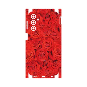 MAHOOT Red_Flower-FullSkin Cover Sticker for Samsung Galaxy M34 5G