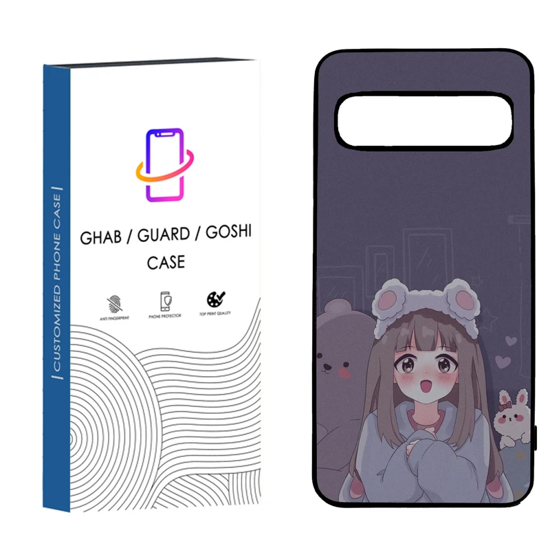 کاور قاب گارد گوشی طرح دخترانه کد 24 - tpu مناسب برای گوشی موبایل   سامسونگ Galaxy S10