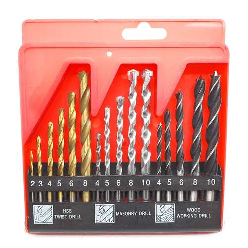 مته مدل DRILL مجموعه 16 عددی
