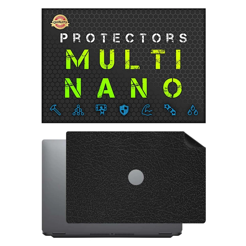 برچسب پوششی پشت لپ تاپ مولتی نانو طرح چرم مدل X-F1L مناسب برای لپ تاپ دل Latitude 5421 2021 14 inch