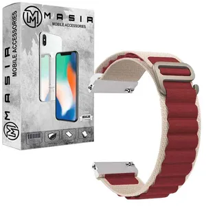بند مسیر مدل LOOP ALPINE کد dual color مناسب برای ساعت هوشمند شیائومی Kieslect Kr / Kr pro