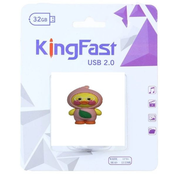 فلش مموری کینگ فست مدل CH-14 ظرفیت 32 گیگابایت با رابط USB 2.0