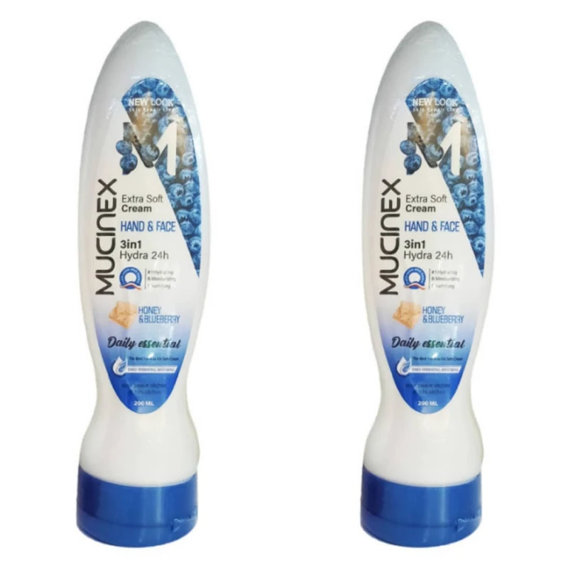 کرم مرطوب کنننده ماسینکس مدل عسل و بلوبری حجم 200 میلی لیتر مجموعه 2 عددی