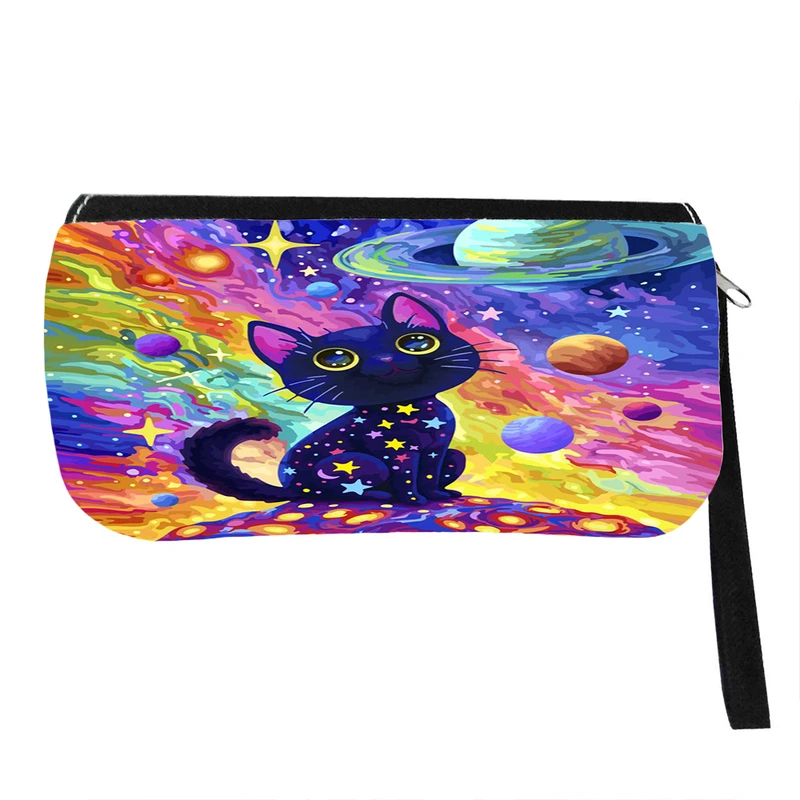 جامدادی پاد آفرین مدل فانتزی طرح کارتونی گربه کیوت کد p1322