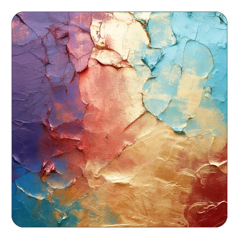 مگنت کاکتی طرح نقاشی رنگ روغن مدل mp69980