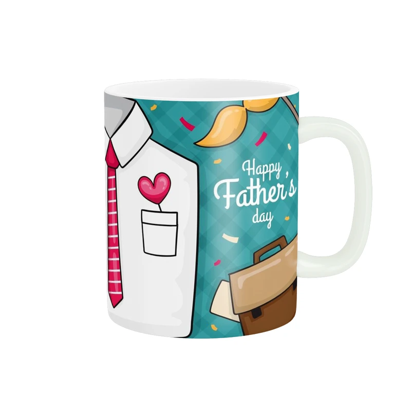 ماگ پادآفرین مدل روز پدر روز مرد طرح روز پدر مبارک کد p3121