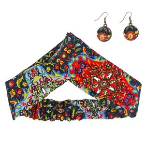 ست هدبند و گوشواره زنانه کد h1201