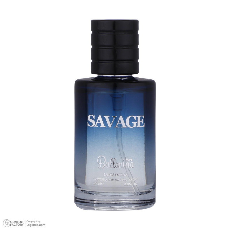 ادو تویلت مردانه بالرینا مدل SAVAGE حجم 25 میلی لیتر