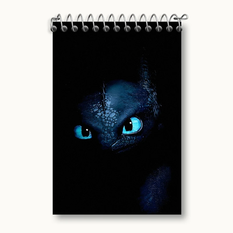 دفتر یادداشت 50 برگ خندالو مدل اژدها سواران کد F1399