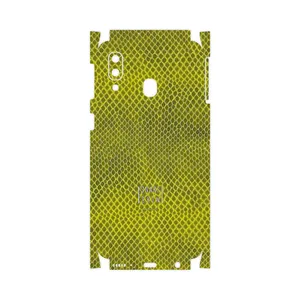 MAHOOT Yellow Snake Skin-FullSkin Cover Sticker for Samsung Galaxy A40
