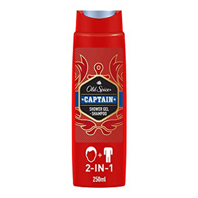 شامپو بدن الد اسپایس مدل captain 2 in 1 حجم 250 میلی لیتر شامپو بدن الد اسپایس مدل captain 2 in 1 حجم 250 میلی لیتر