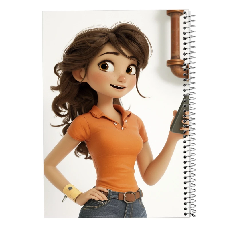 دفتر شطرنجی 50 برگ مدوپد مدل دیزنی disney کد DF14504