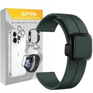 Sprig SGK Magnetic Silicon Band For Samsung Galaxy watch 4 40mm / watch 4 44mm / watch 4 Classic 42mm / watch 4 classic 46mm