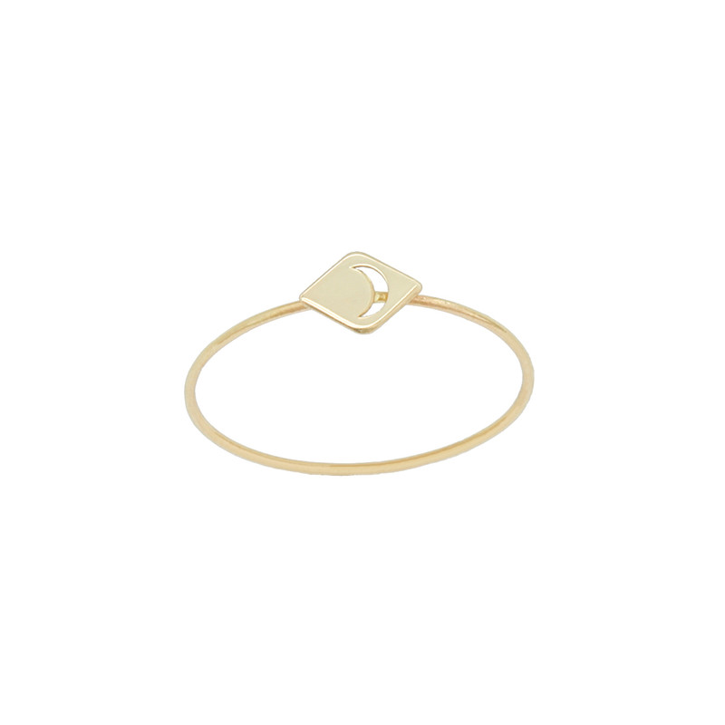 انگشتر طلا 18 عیار زنانه مایا ماهک مدل MR1425  سایز 53