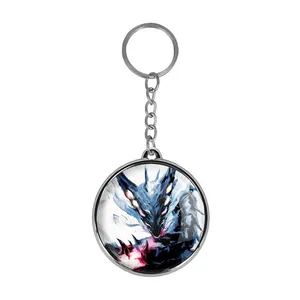 جاکلیدی خندالو طرح بازی شکارچی هیولا (Monster Hunter) مدل دوطرفه کد 3327033271