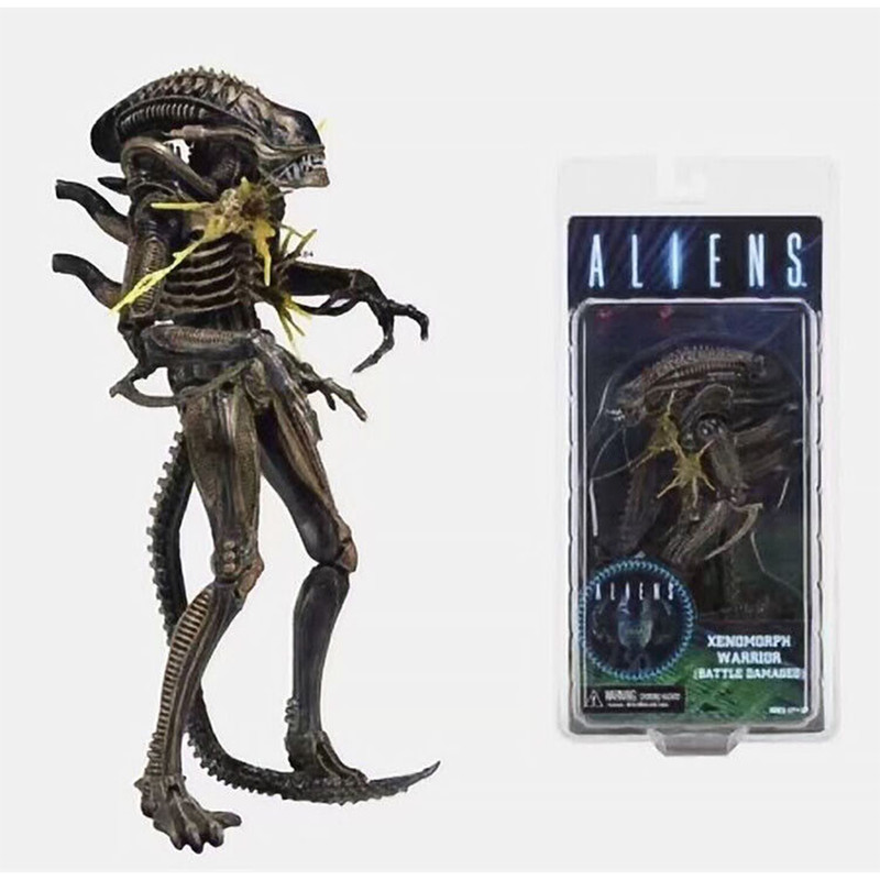 اکشن فیگور نکا مدل آلین طرح Xenomorph warrior battle damage