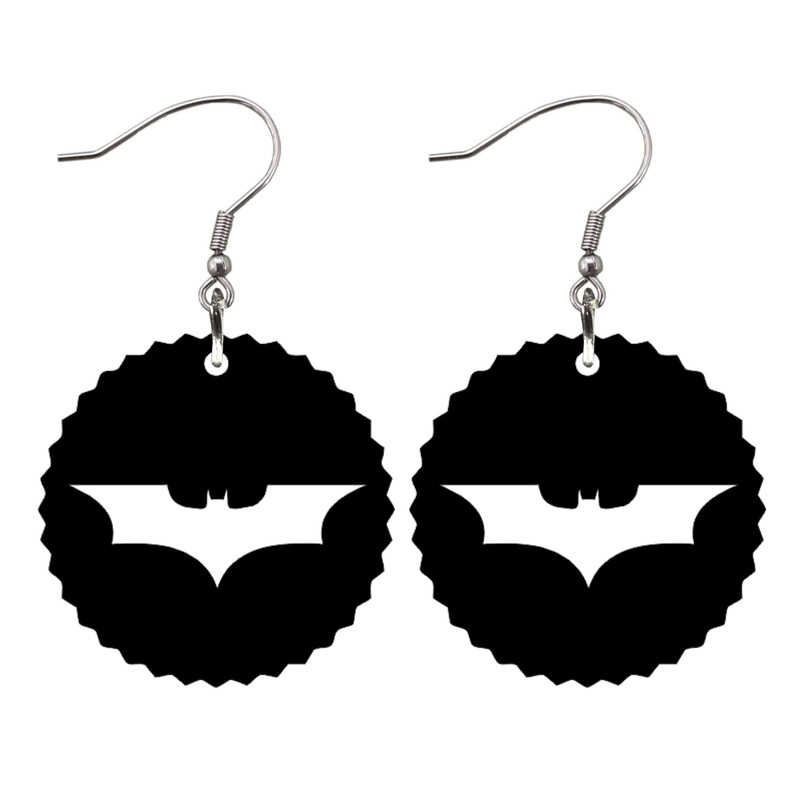 گوشواره دخترانه مدل بتمن کد p-126