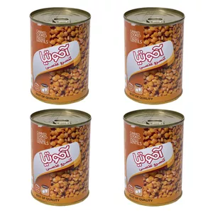 کنسرو عدسی آموتیا - 400 گرم بسته 4 عددی