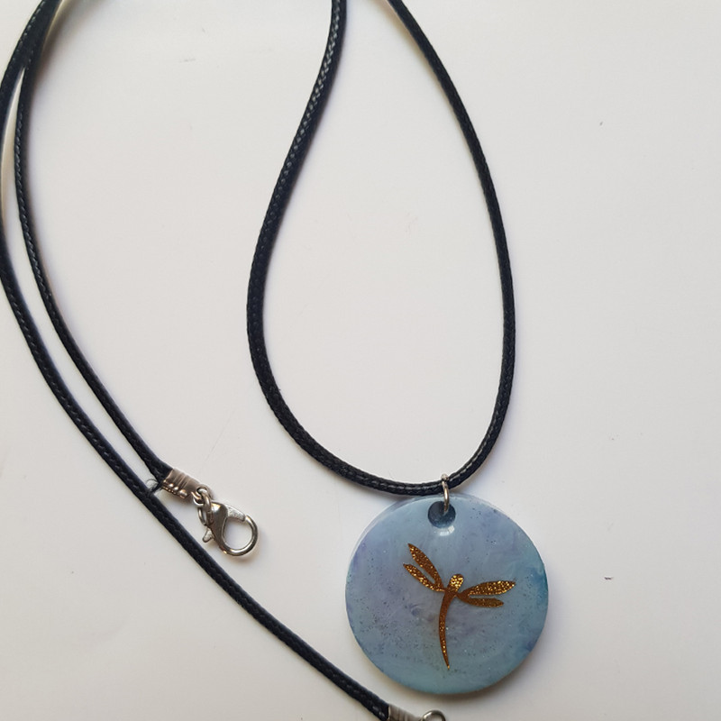 گردنبند دخترانه مدل سنجاقک