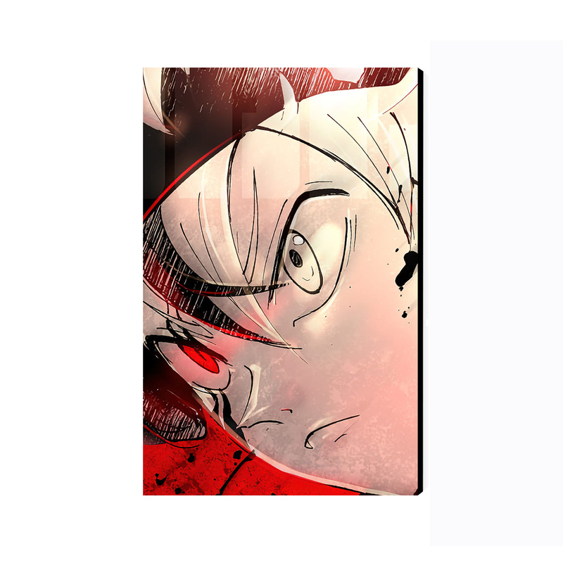 تابلو شاسی عرش مدل انیمه بلک کلاور Black Clover کد As2177