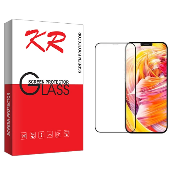 محافظ صفحه نمایش کی آر مدل +HD مناسب برای گوشی موبایل اپل iPhone 12 mini