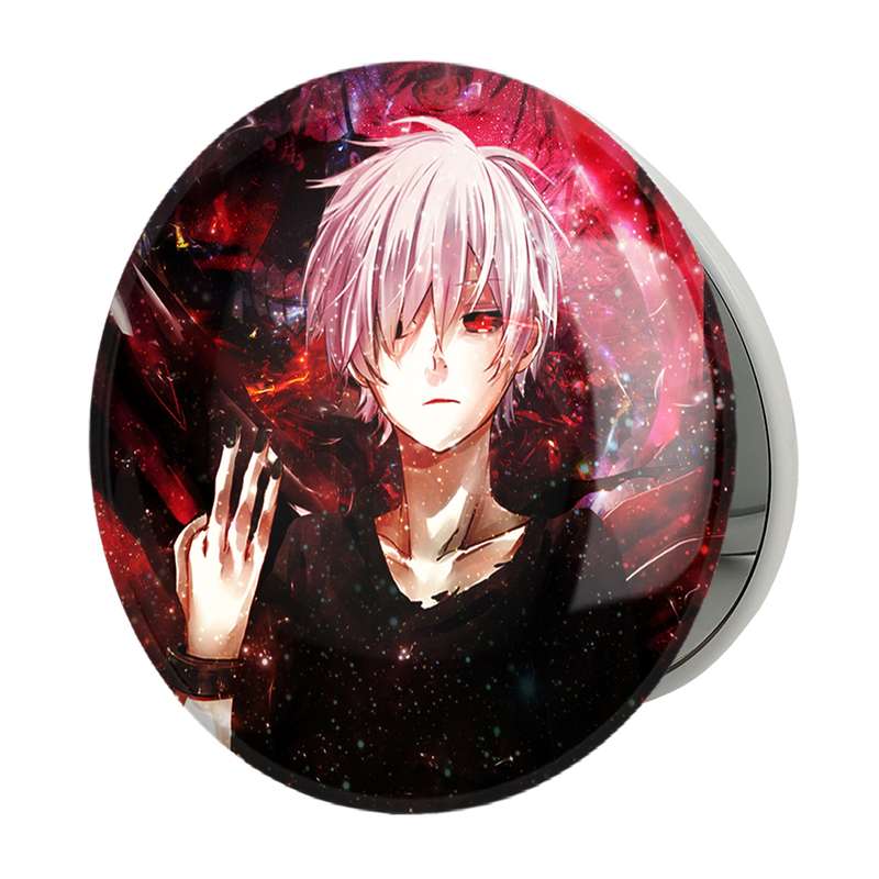 آینه جیبی خندالو طرح کانکی کن انیمه توکیو غول Tokyo Ghoul مدل تاشو کد 11911