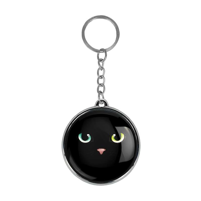 جاکلیدی خندالو طرح گربه Cat مدل دوطرفه کد 2332123332