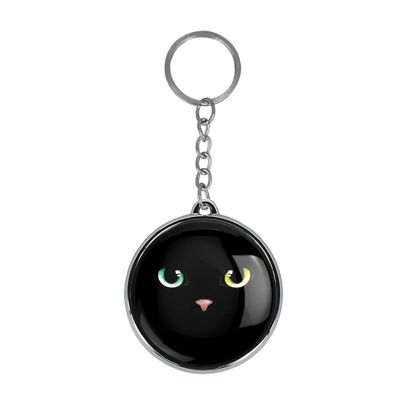 جاکلیدی خندالو طرح گربه Cat مدل دوطرفه کد 2332123332