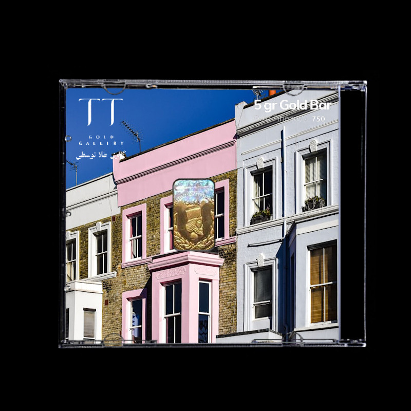 شمش طلا 18 عیار گالری طلا توسطی مدل D0F856