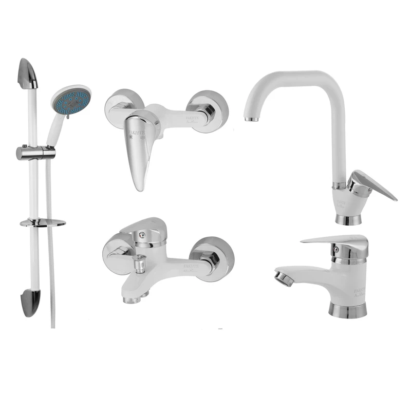 ست شیرآلات فاخته مدل ایتالیا SK مجموعه 5 عددی 