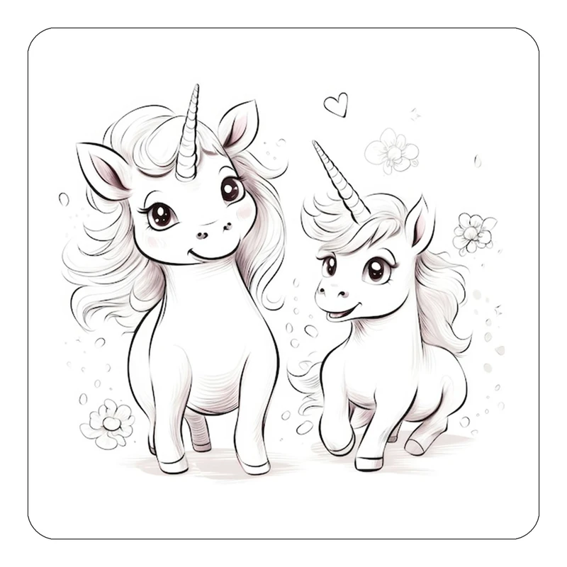 مگنت کاکتی طرح اسب تک شاخ و یونیکورن مدل mp33460