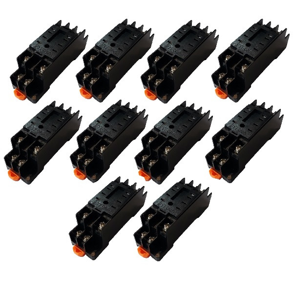 پایه رله 8 پین مدل PYF08A بسته 10 عددی پایه رله 8 پین مدل PYF08A بسته 10 عددی