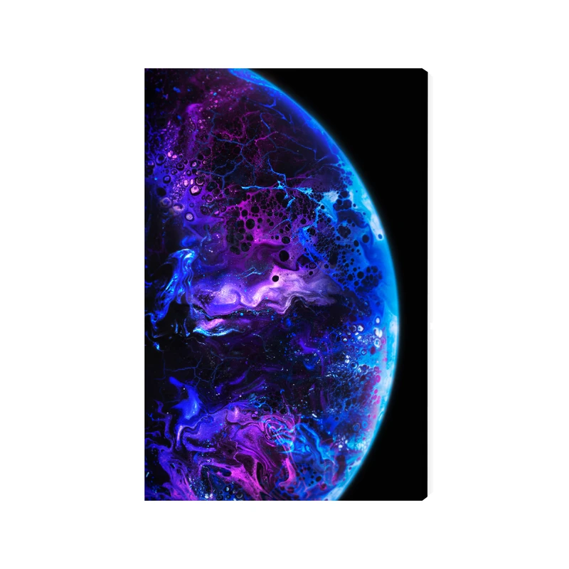 تابلو شاسی عرش مدل فانتزی منظره فضا و کهکشان کد As5228