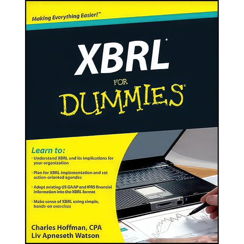 کتاب XBRL For Dummies اثر Charles Hoffman and Liv Watson انتشارات For Dummies