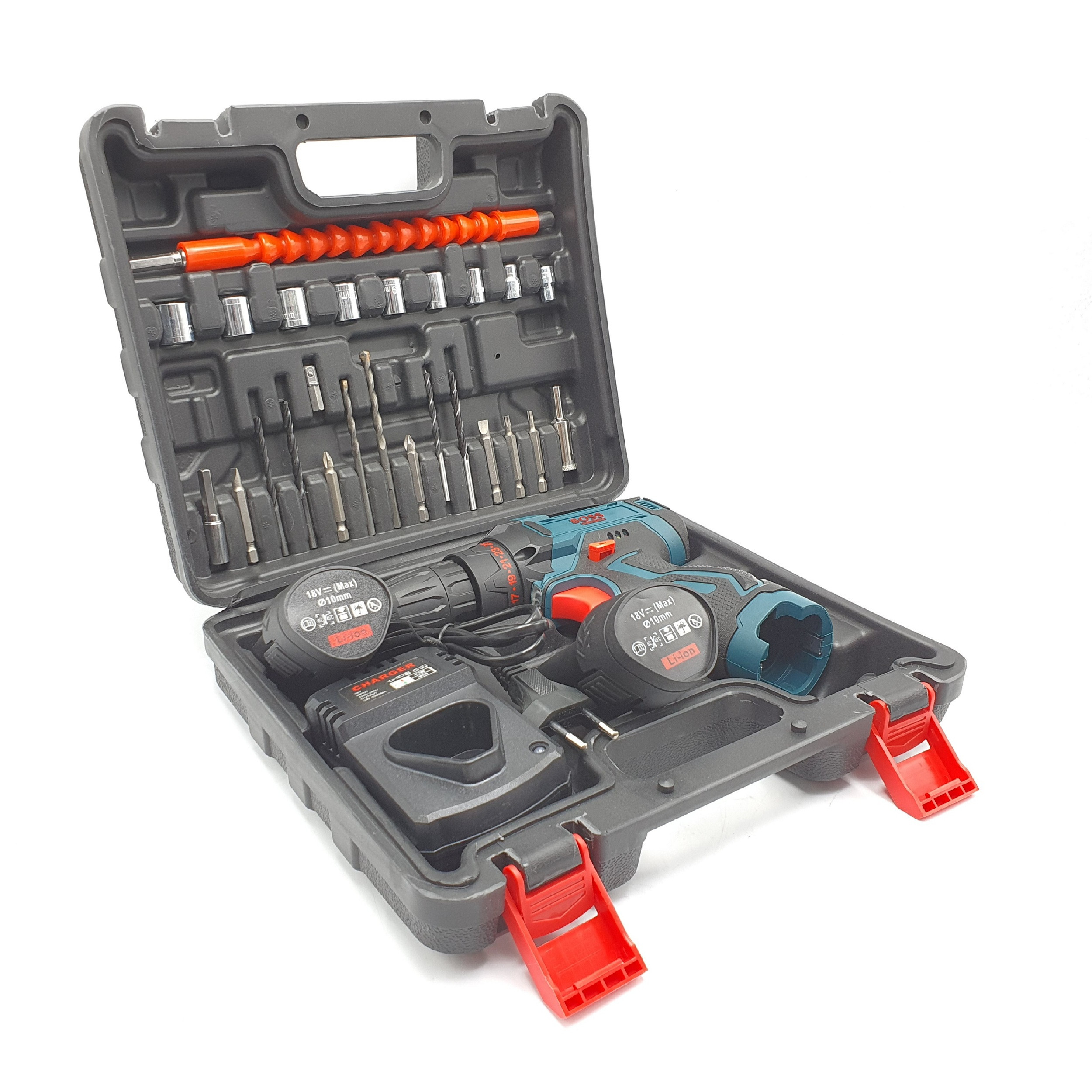 مجموعه 27 عددی پیچ گوشتی شارژی باس مدل LIFE_STYLE