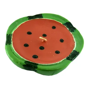 شمع مدل هندوانه شب یلدا