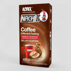 کاندوم کدکس مدل Coffee بسته 12 عددی