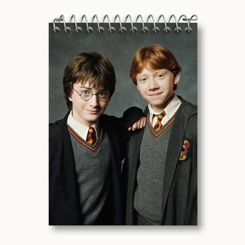 دفتر یادداشت 50 برگ خندالو مدل هری پاتر Harry Potter کد 2688