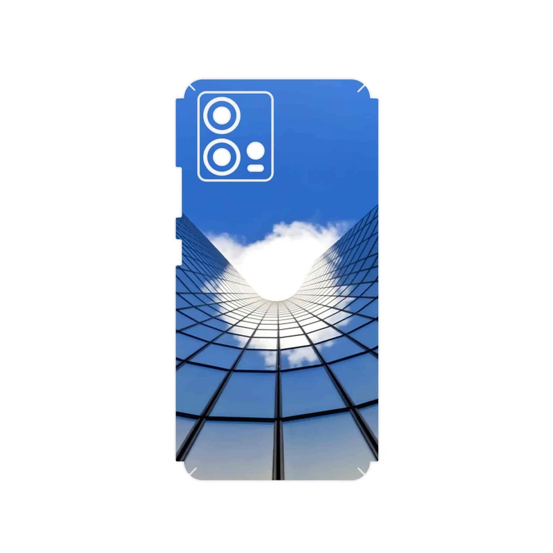 برچسب پوششی ماهوت مدل Glass skyscraper مناسب برای گوشی موبایل موتورولا Edge 30 Fusion