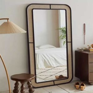 نقد و بررسی آینه مدل قدی حصیری طرح نوستالژی کد w-180 توسط خریداران