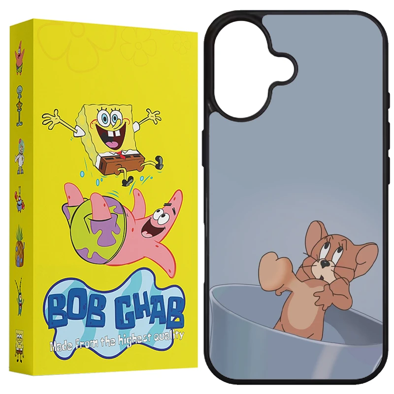 کاور باب قاب طرح جری مدل B16PL مناسب برای گوشی موبایل اپل iPhone 16 Plus