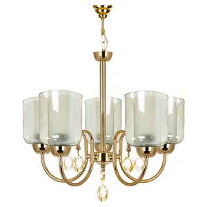 لوستر پنج شعله چشمه نور کد 812.5GO