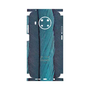 MAHOOT Turquoise feathers-FullSkin Cover Sticker for Nokia X20