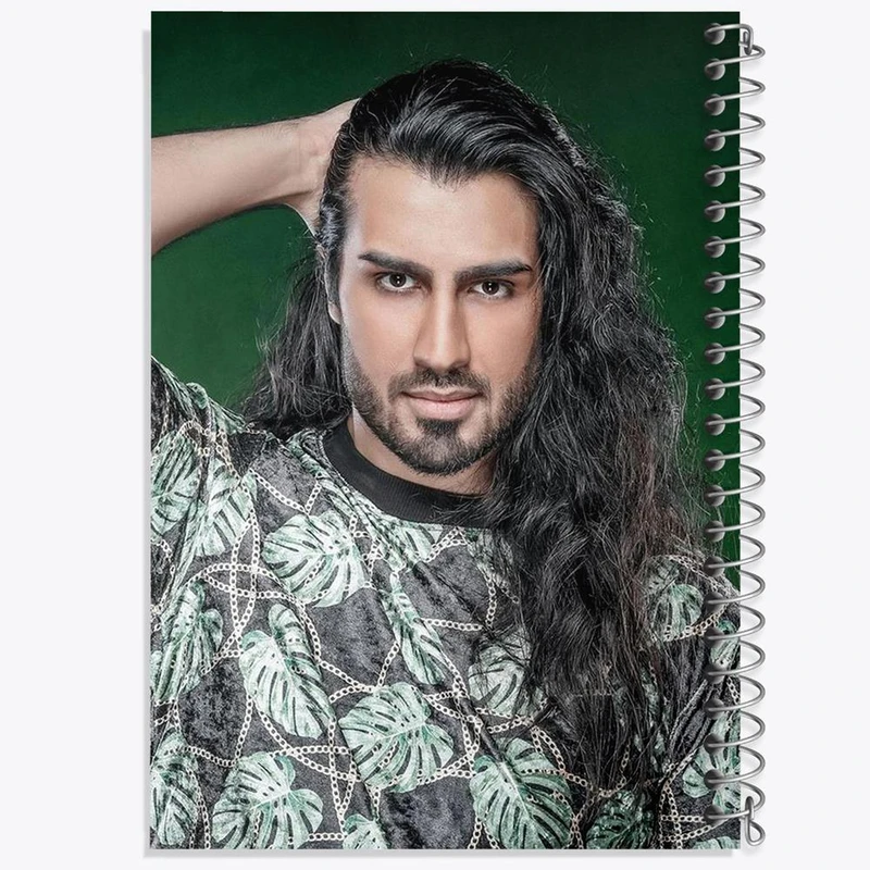 دفتر ژورنال نویسی 50 برگ خندالو مدل نقطه ای طرح رهام هادیان ماکان بند کد 27278