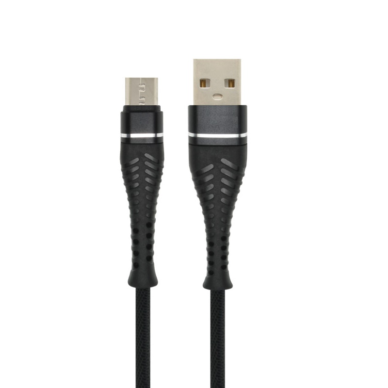 کابل تبدیل USB به microUSB پینزی مدل V12 طول 1 متر