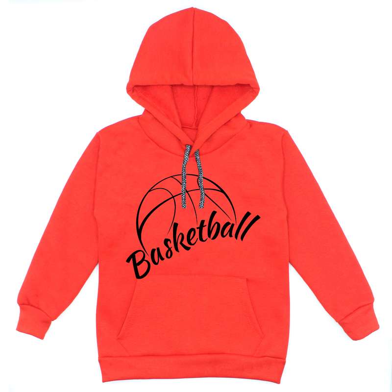 هودی پسرانه مدل بسکتبال A50 رنگ قرمز