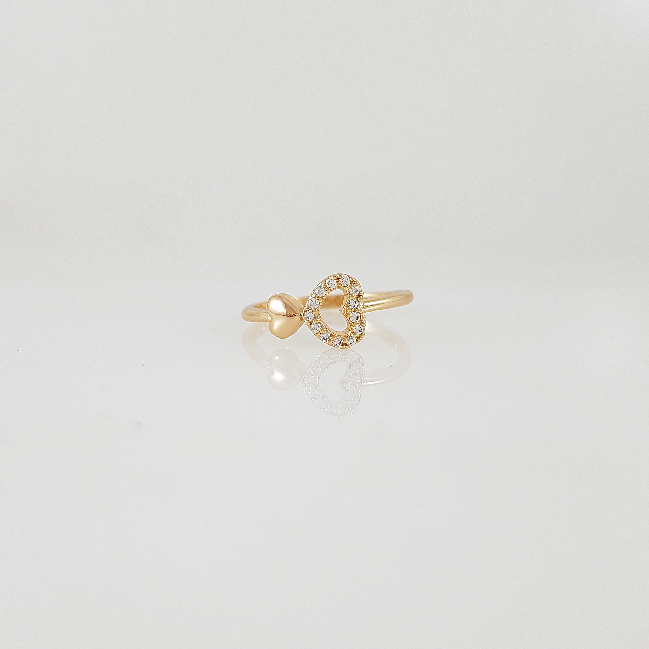 بند انگشتی زنانه ژوپینگ مدل قلب کد 1481