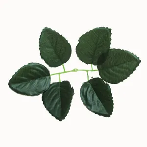 گل مصنوعی مدل برگ گل رز بسته 500 عددی