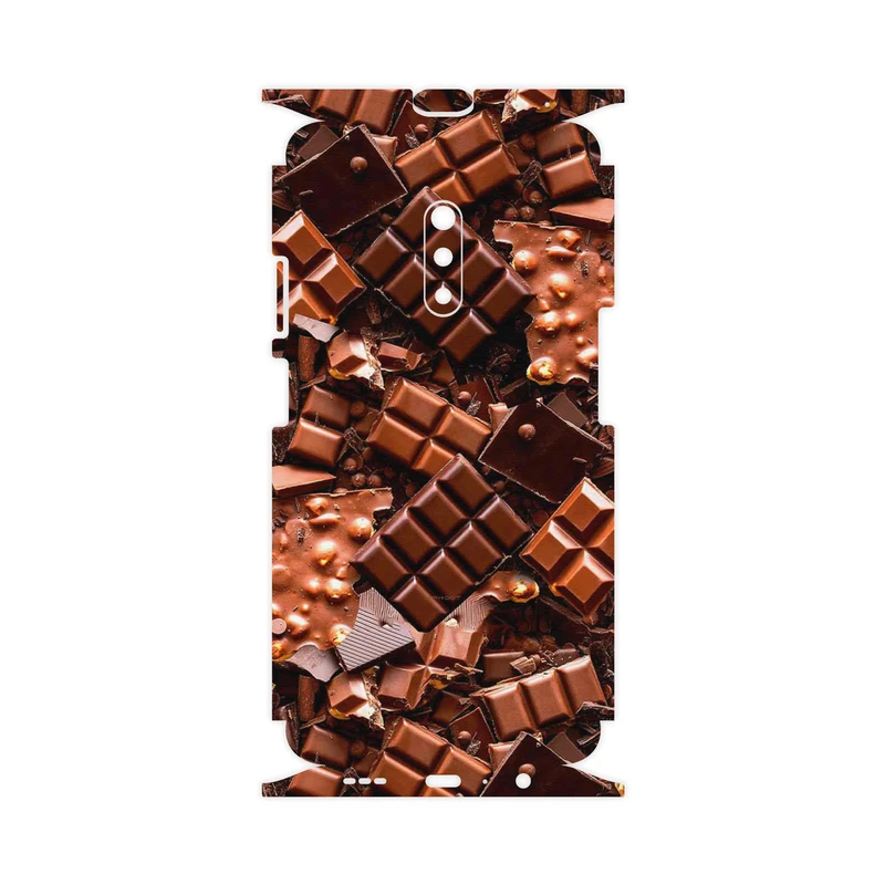 برچسب پوششی ماهوت مدل Chocolate-FullSkin مناسب برای گوشی موبایل اپو Realme X